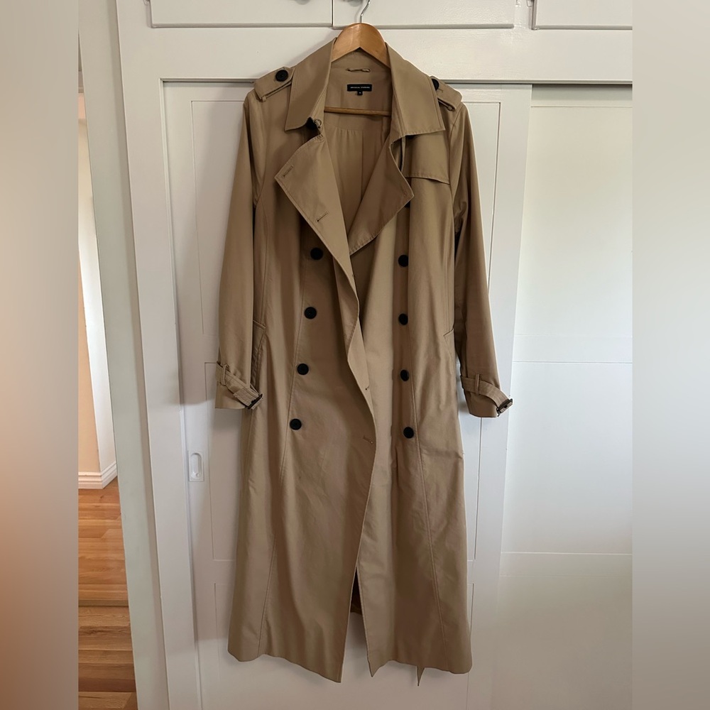 Universal Standard Khaki Trench Coat